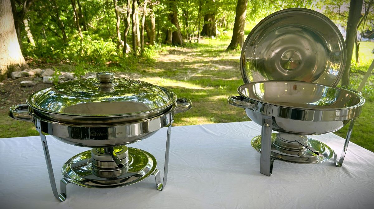 our chafing dishes