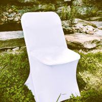 <b>White Spandex Chair Covers</b><br><br><em>used on up to 100 of our standard white chairs</em>